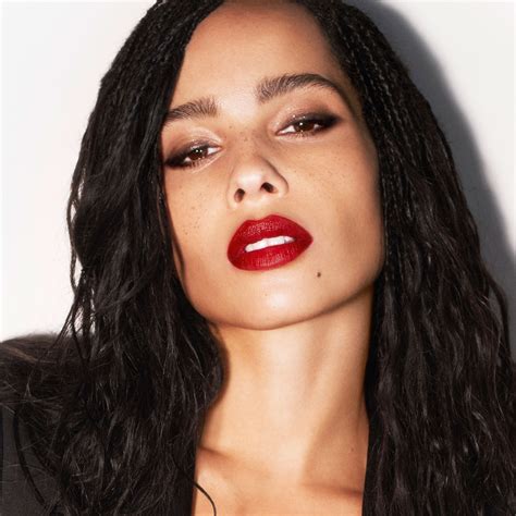 youtube zoe kravitz x ysl lipstick|zoe kravitz satiny shade.